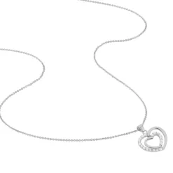 Collier Annabelle Argent Blanc Oxyde De Zirconium
