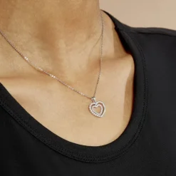 Collier Annabelle Argent Blanc Oxyde De Zirconium