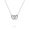 Collier Annae Argent Blanc Oxyde De Zirconium