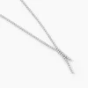 Collier Anthia Argent Blanc Oxyde De Zirconium