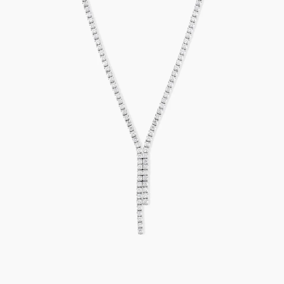 Collier Anthia Argent Blanc Oxyde De Zirconium