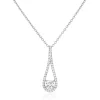 Collier Antonietta Argent Blanc Oxyde De Zirconium