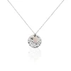 Collier Arcelia Argent Blanc Quartz Perle De Culture