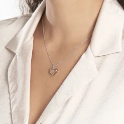 Collier Argent Bicolore Fethi