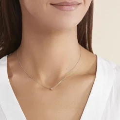 Collier Argent Bicolore Ramiro