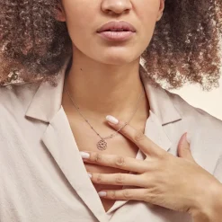 Collier Argent Bicolore Vicencio