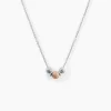 Collier Argent Bicolore Wilmart