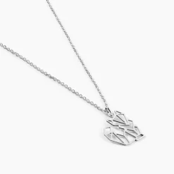 Collier Argent Blanc Alekdandarine