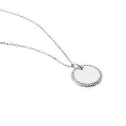 Collier Argent Blanc Amika Oxydes De Zirconium