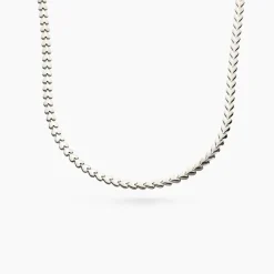 Collier Argent Blanc Barbara