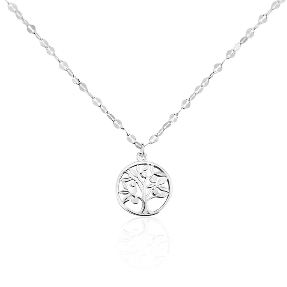Collier Argent Blanc Buccinarie