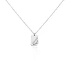 Collier Argent Blanc Djimy