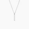 Collier Argent Blanc Fedor