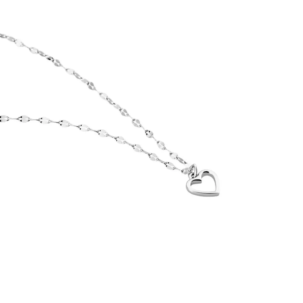 Collier Argent Blanc Hariane