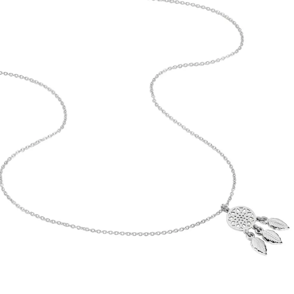 Collier Argent Blanc Ida