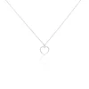 Collier Argent Blanc Idennicae