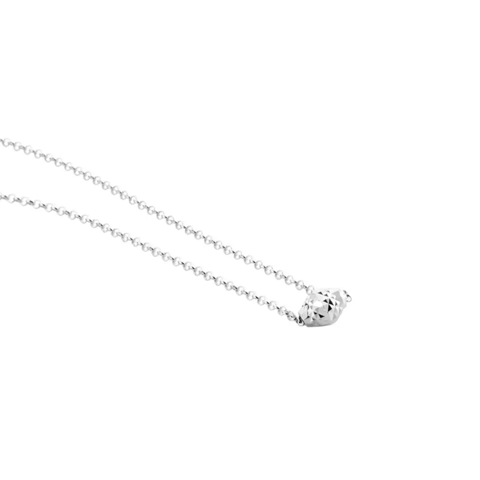 Collier Argent Blanc Jacquotte