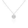 Collier Argent Blanc Lew