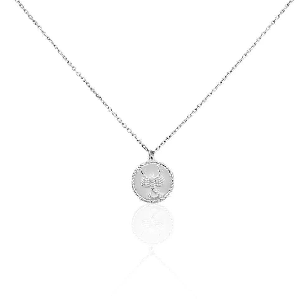 Collier Argent Blanc Lew