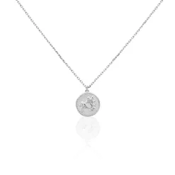 Collier Argent Blanc Lew