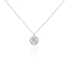 Collier Argent Blanc Lew