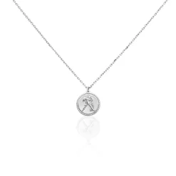 Collier Argent Blanc Lew