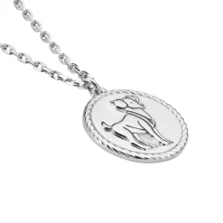 Collier Argent Blanc Lew