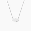 Collier Argent Blanc Philiphina