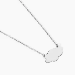 Collier Argent Blanc Philiphina