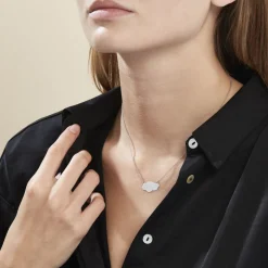 Collier Argent Blanc Philiphina