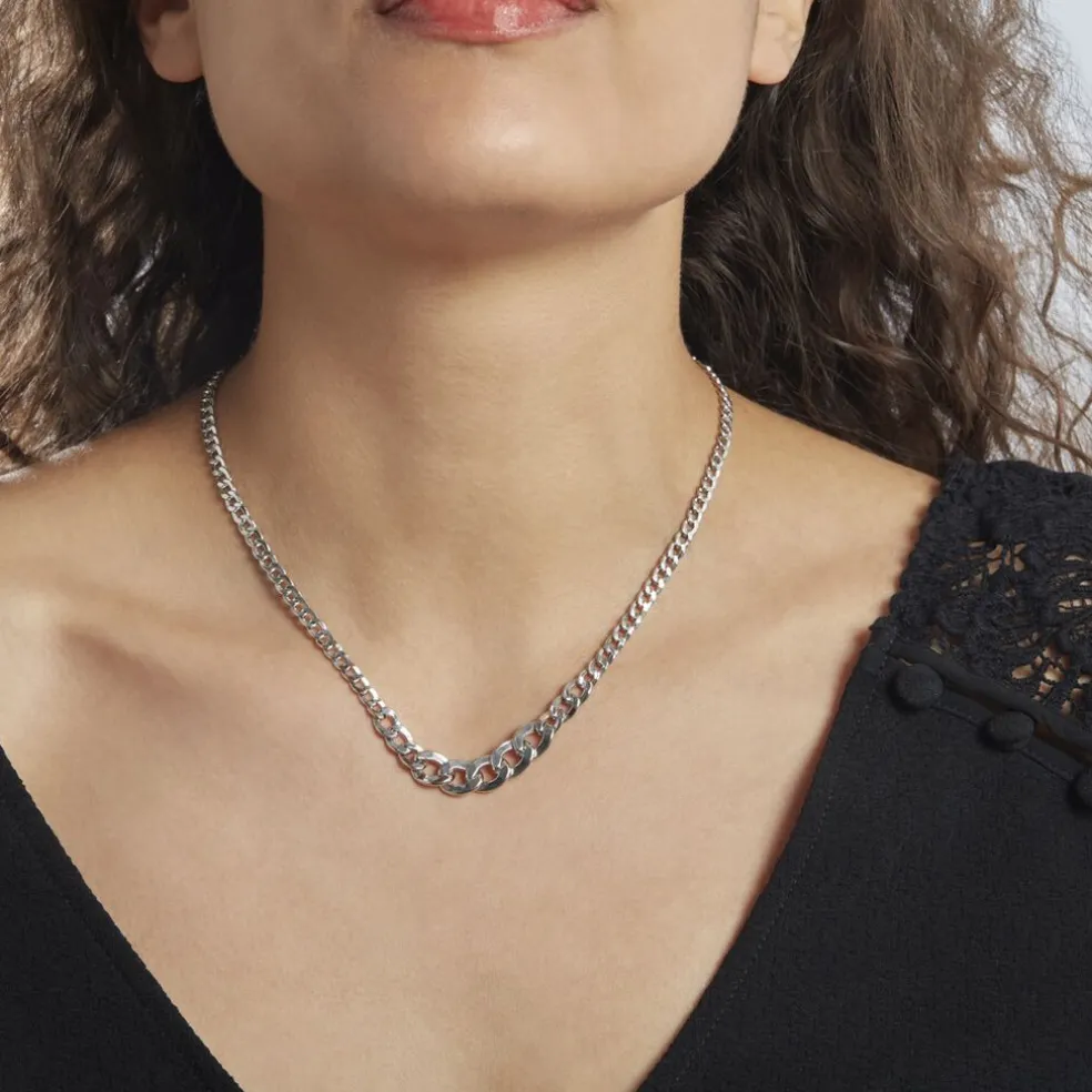 Collier Argent Blanc Quintila