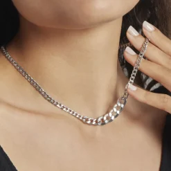 Collier Argent Blanc Quintila