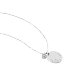Collier Argent Blanc Raimbaut Oxyde De Zirconium
