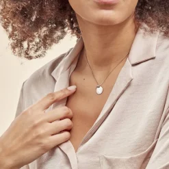 Collier Argent Blanc Raimbaut Oxyde De Zirconium