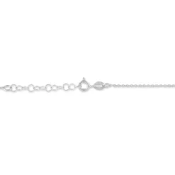 Collier Argent Blanc Sharla