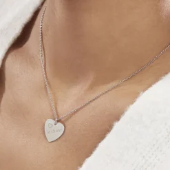 Collier Argent Blanc Sharla