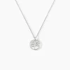 Collier Argent Blanc Sofee Nacre
