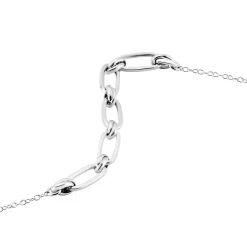 Collier Argent Blanc Stan