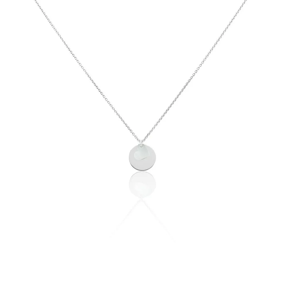 Collier Argent Blanc Tana Nacre