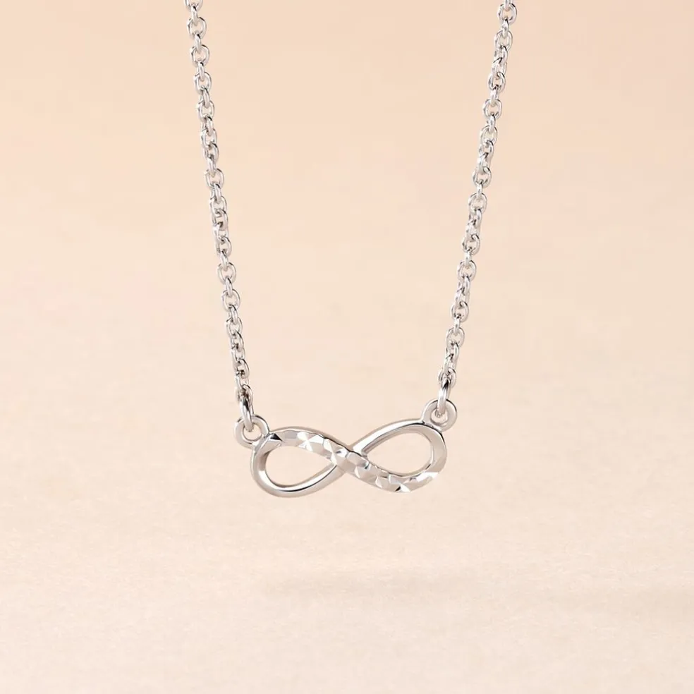 Collier Argent Blanc Teoxane