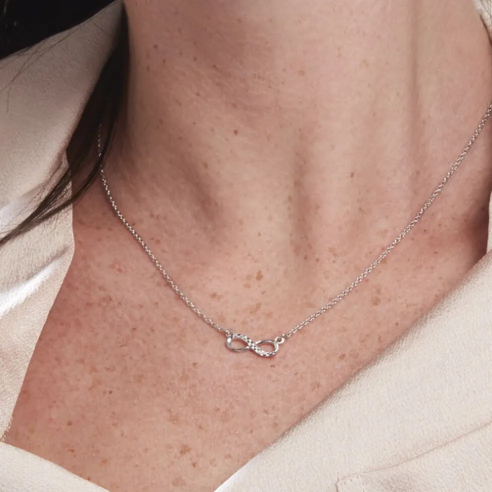 Collier Argent Blanc Teoxane