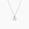 Collier Argent Blanc Vroon