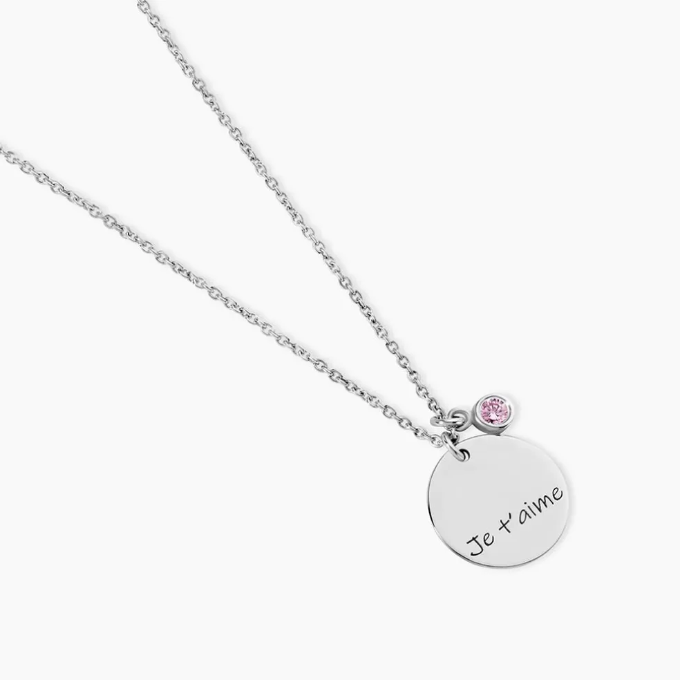 Collier Argent Blanc Vroon