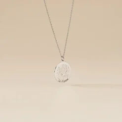Collier Argent Blanc Vroon