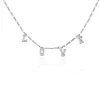 Collier Argent Cecilien Oxyde