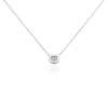 Collier Argent Chaker Oxydes De Zirconium