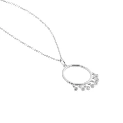 Collier Argent Charon Oxyde