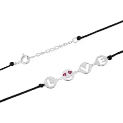 Collier Argent Dustin Cordon Pastilles Oxyde