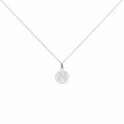 Collier Argent Eugenien Oxydes De Zirconium