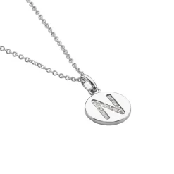 Collier Argent Eugenien Oxydes De Zirconium
